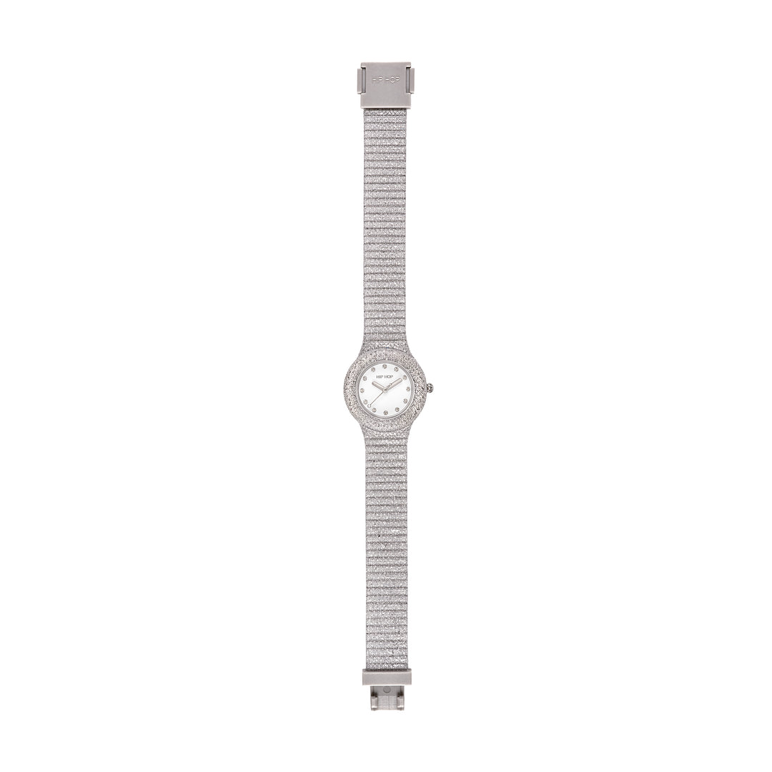 Hip Hop watch Silver Shimmer Crush 32mm HWU1336