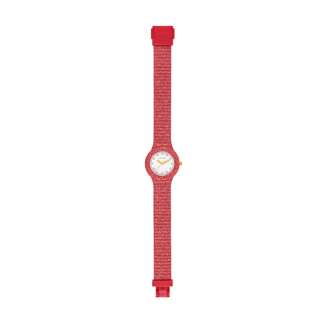 Hip Hop izle Kırmızı Pırıltılı Crush 32mm HWU1338