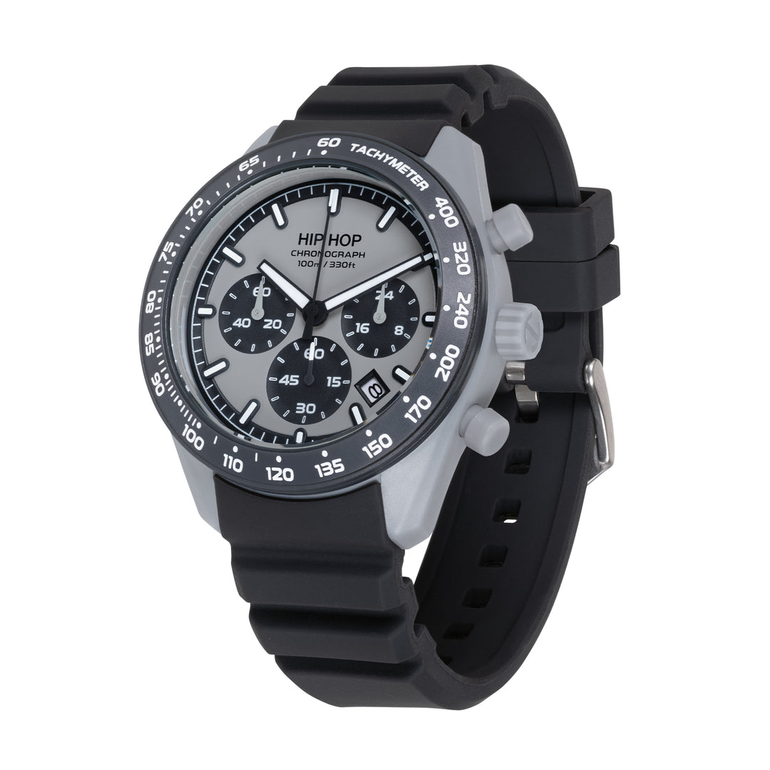 Hip Hop ur Dark Grey XT10 kollektion 42mm HWU1344
