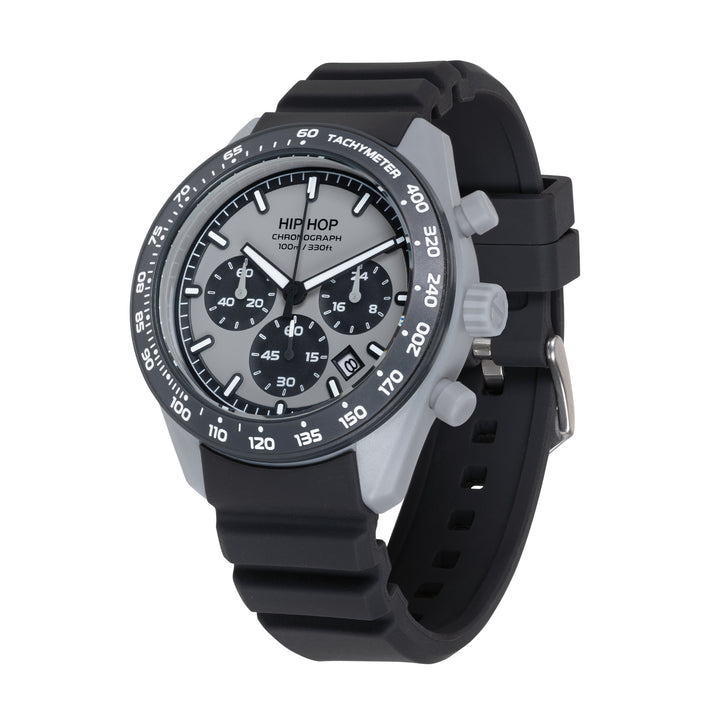 Hip Hop ur Dark Grey XT10 kollektion 42mm HWU1344