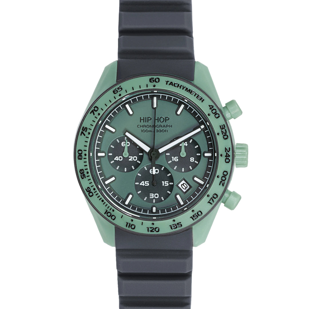 Hip Hop klocka Green Sage XT10 collection 42mm HWU1347