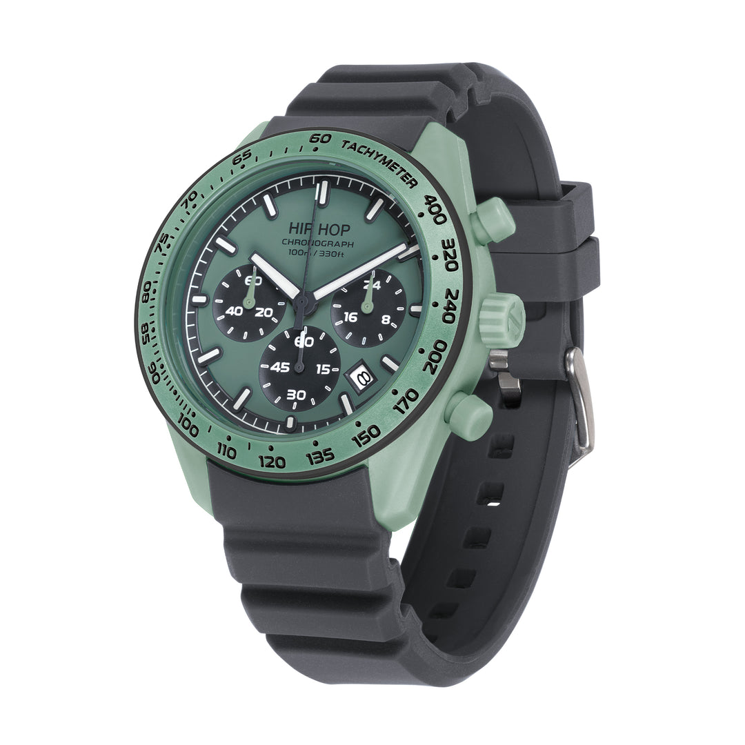 Hip Hop klocka Green Sage XT10 collection 42mm HWU1347