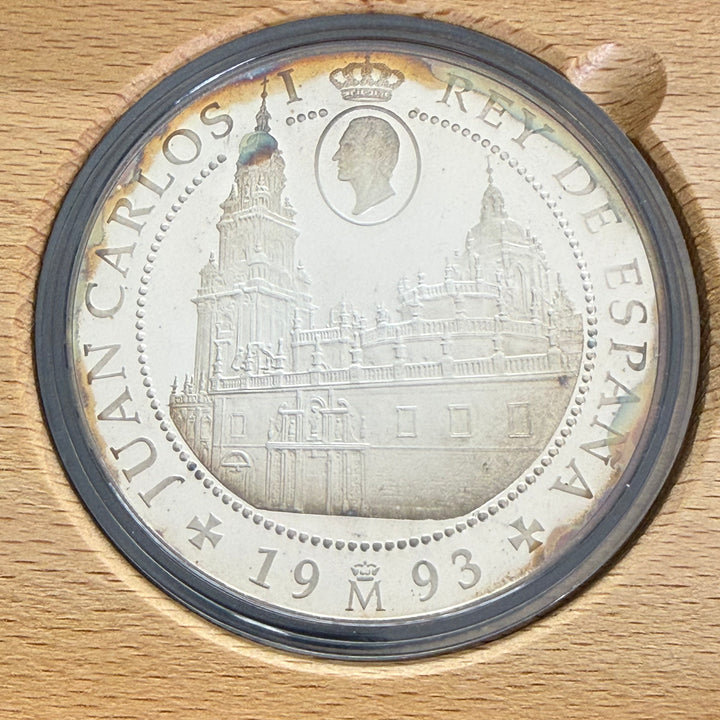 10000 Pesetas Año Santo Jacobeo 1993 Silbermünze