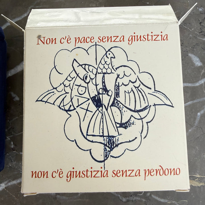 Silver coin 10€ Pontificate of His Holiness John Paul II Year XXIV 2002