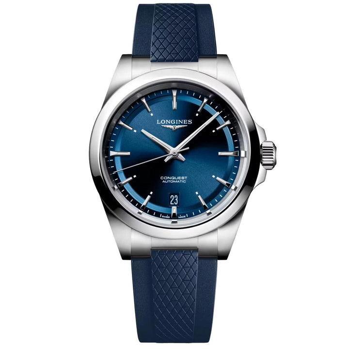 LONGINES CONQUEST 38MM WATCH Blue Automatic Steel L3.720.4.92.9