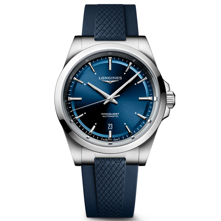 LONGINES CONQUEST 41mm Watch Automatic Blue Steel L3.830.4.92.9