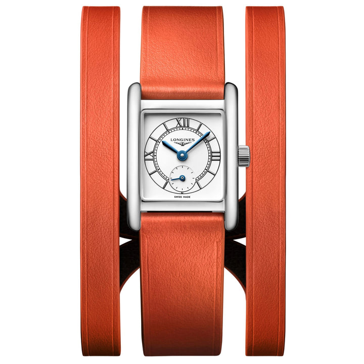 Longines Mini Dolcevita watch 21.50x29.00mm silver quartz steel l5.200.4.75.8