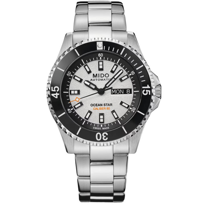 Midoklocka Ocean Star 200 41mm silver automatiskt stål M026.930.11.011.00