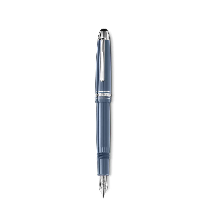 Montblanc Meisterstück Glacier LeGrand vulpen blauwe punt M 129393