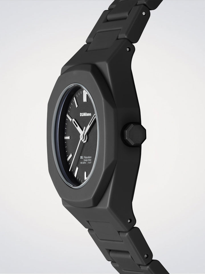 Relógio D1 Milano Dark Pulse Policarbono 32 mm D1-NCBJ07
