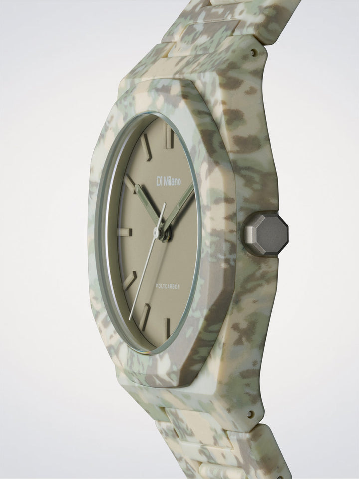 D1 Milano Forest Camo Polykarbon 40,5 mm D1-PCBJ38