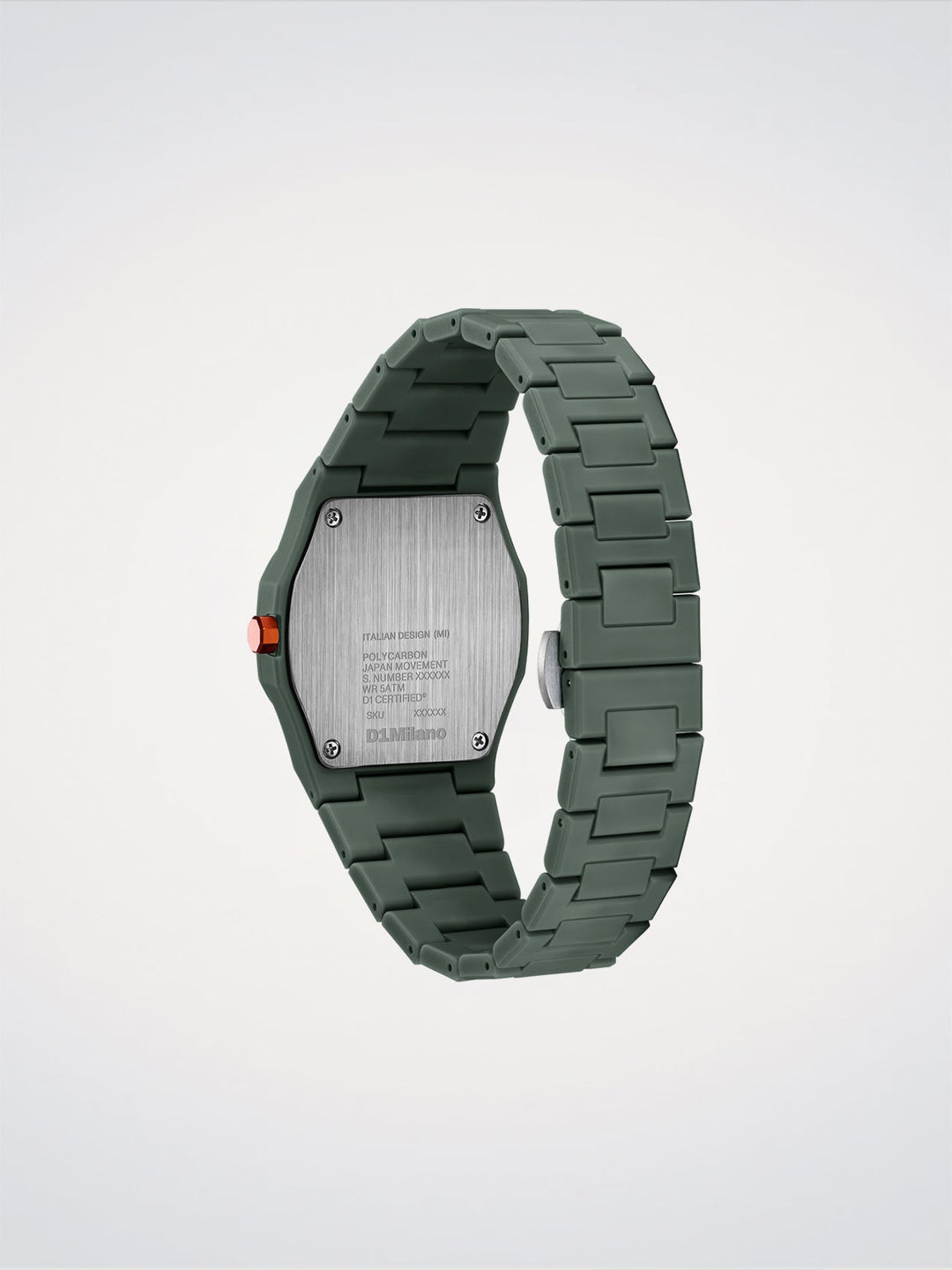 D1 Milano Alpha Contrast Orologio Polycarbon 40,5 mm D1-PCBJ48