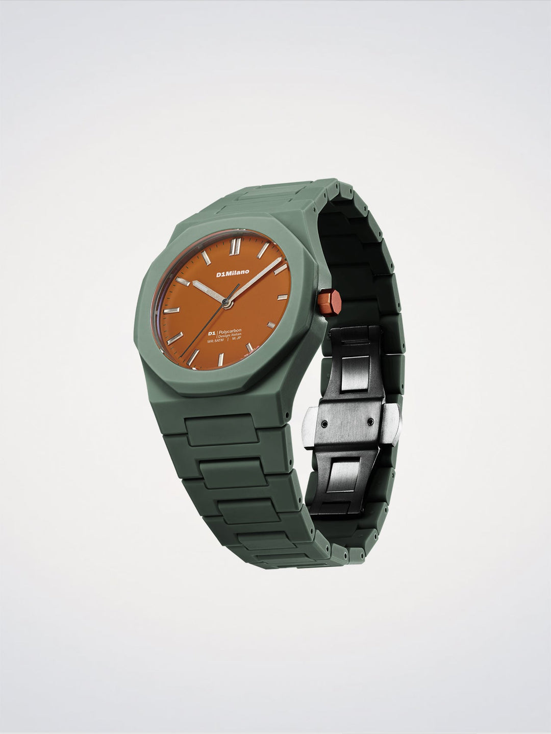 D1 Milano Alpha Contrast Orologio Polycarbon 40,5 mm D1-PCBJ48