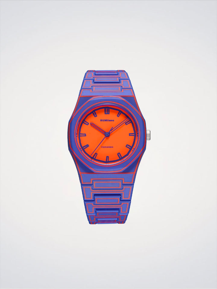 D1 Milano Electric Sketch Polycarbon kello 37 mm D1-PCBU22