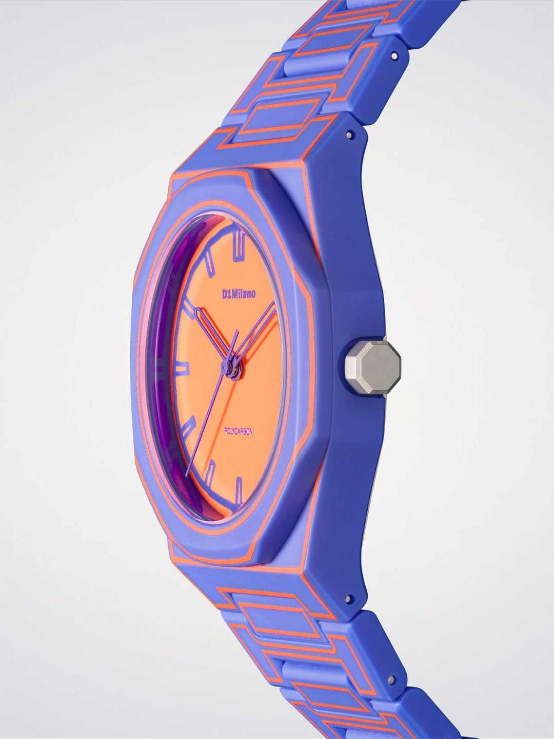 D1 Milano Electric Sketch Polycarbon kello 37 mm D1-PCBU22