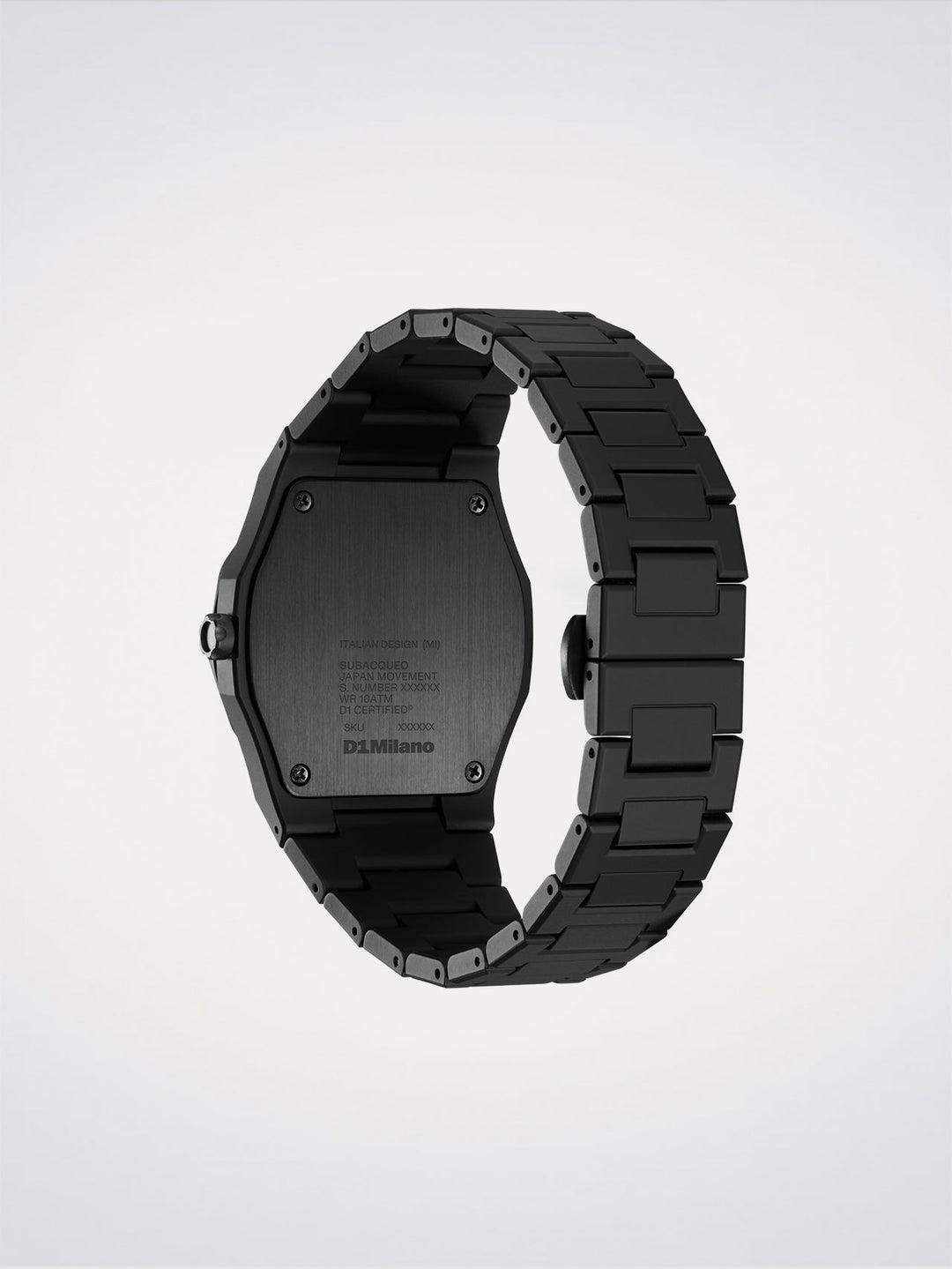 D1 Milano Karbon Dalgıç Saati Polikarbon 40,5 mm D1-PDBJ01