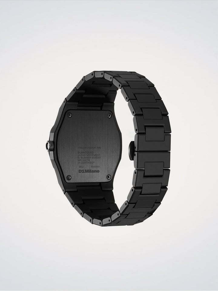 D1 Milano Karbon Dalgıç Saati Polikarbon 40,5 mm D1-PDBJ01