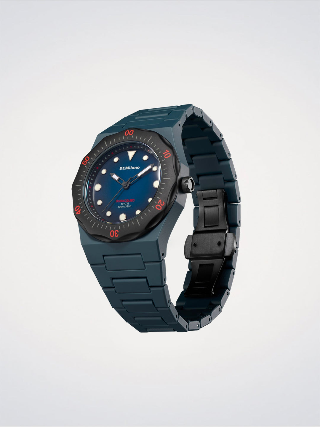 D1 Milano Drift Diver Watch Polycarbon 40,5 mm D1-PDBJ02