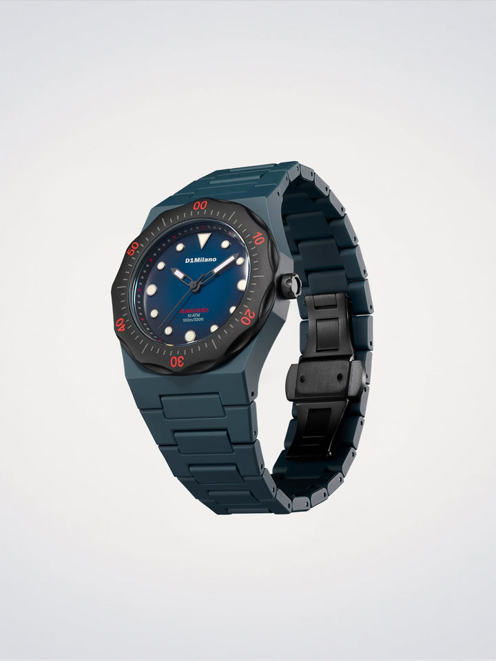 D1 Milano Drift Diver Watch Polycarbon 40,5 mm D1-PDBJ02