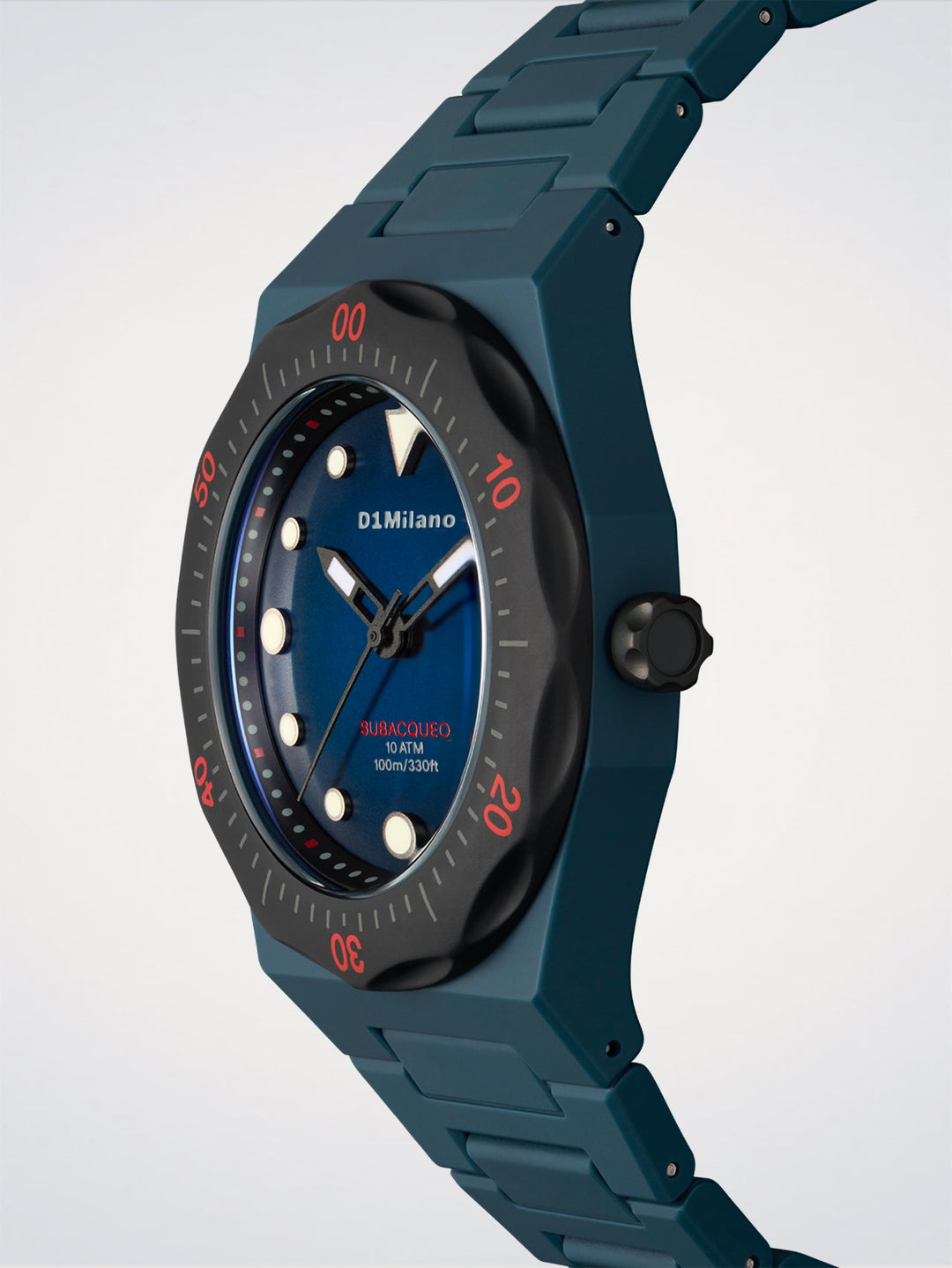 D1 Milano Drift Diver Watch Polycarbon 40,5 mm D1-PDBJ02