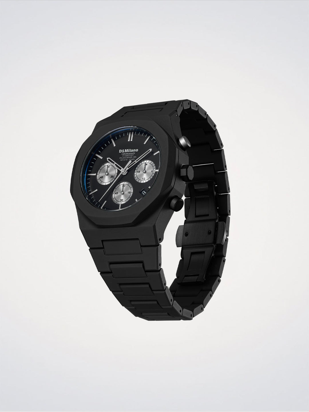 D1 Milano verguld maanpolychronohorloge 40,5 mm D1-PHBJ15