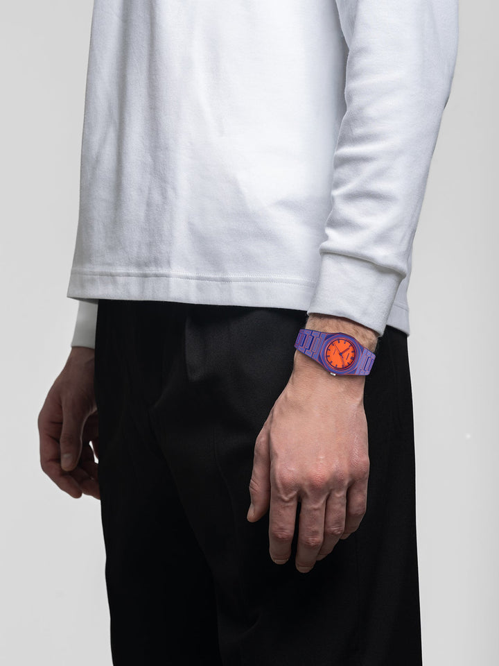 D1 Milano Electric Sketch Polycarbon kello 37 mm D1-PCBU22