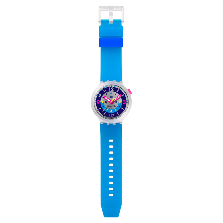 Swatch Neon Hielo Originals Big Bold 47mm SB01K400