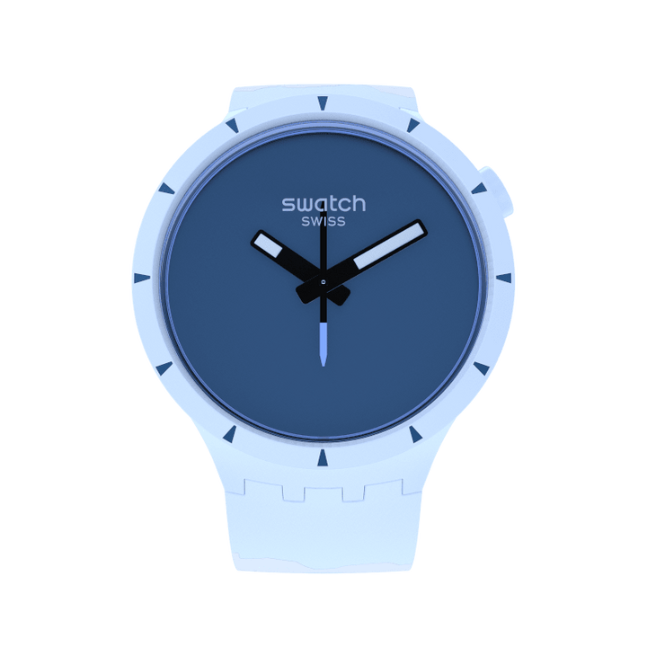 Swatch 手錶 ARCTIC Originals Big Bold 生物陶瓷 47 毫米 SB03N102