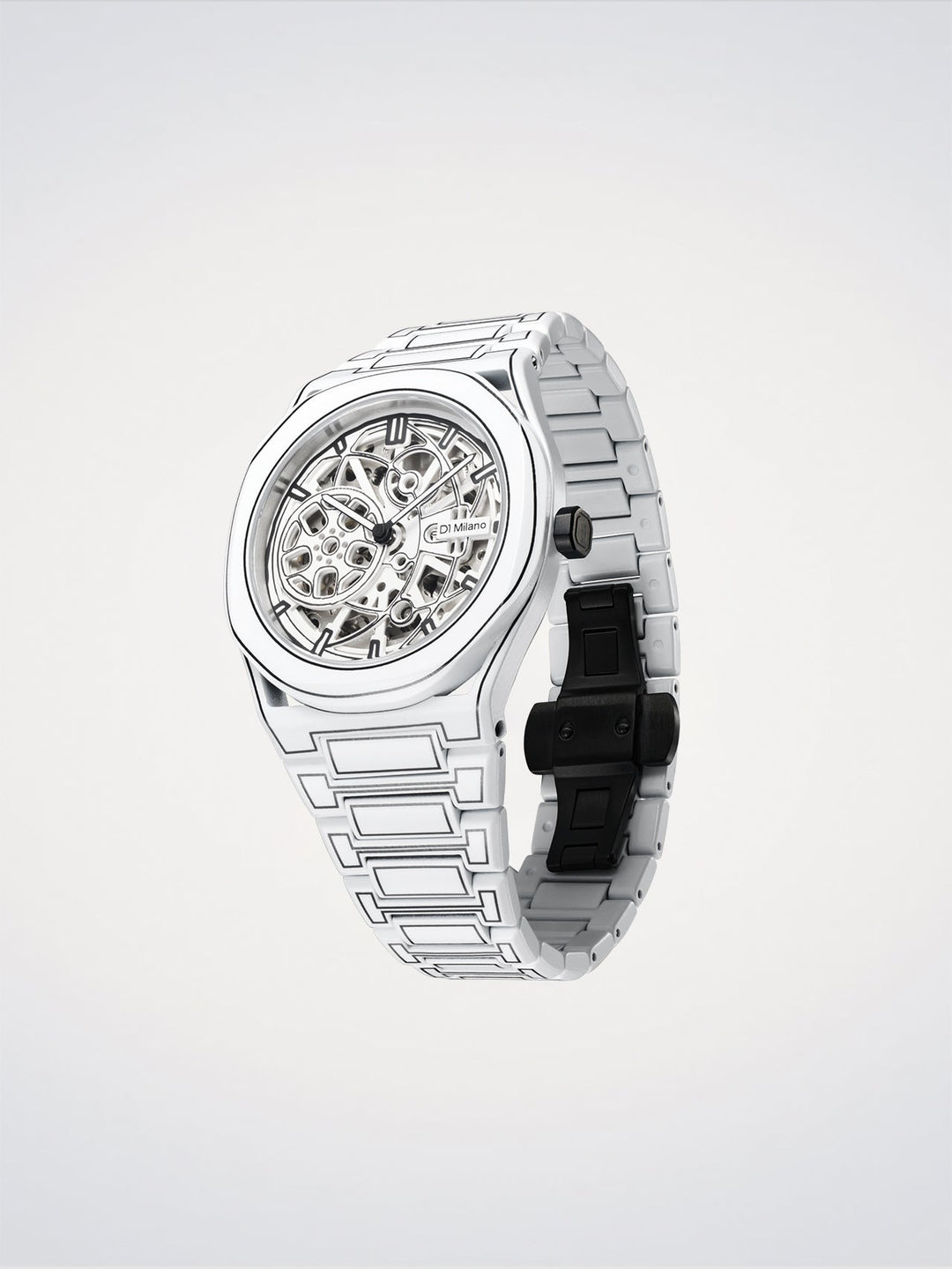 D1 Milano Esqueleto Esqueleto de boceto blanco 40,5 mm D1-SKBJ20