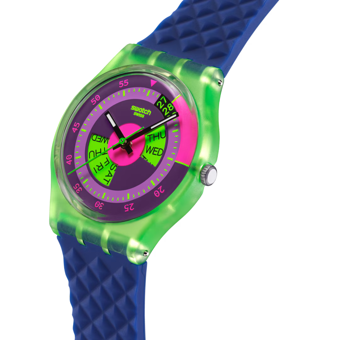 Swatch Neon Skychart Originals Gent 34mm SO28G704 watch