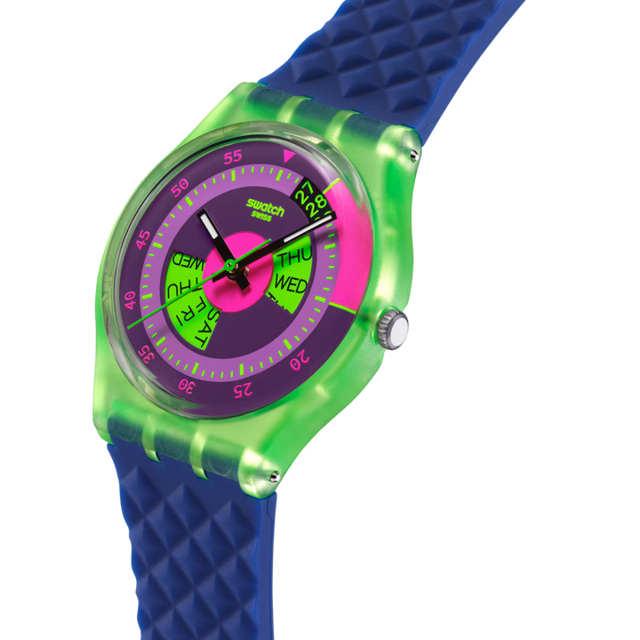 Swatch Neon Skychart Originals Gent 34mm SO28G704 watch