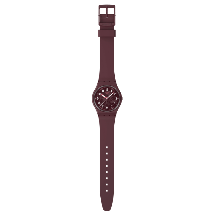 Swatch watch THRU THE CROWN GLASS Originals Gent 34mm SO28R115