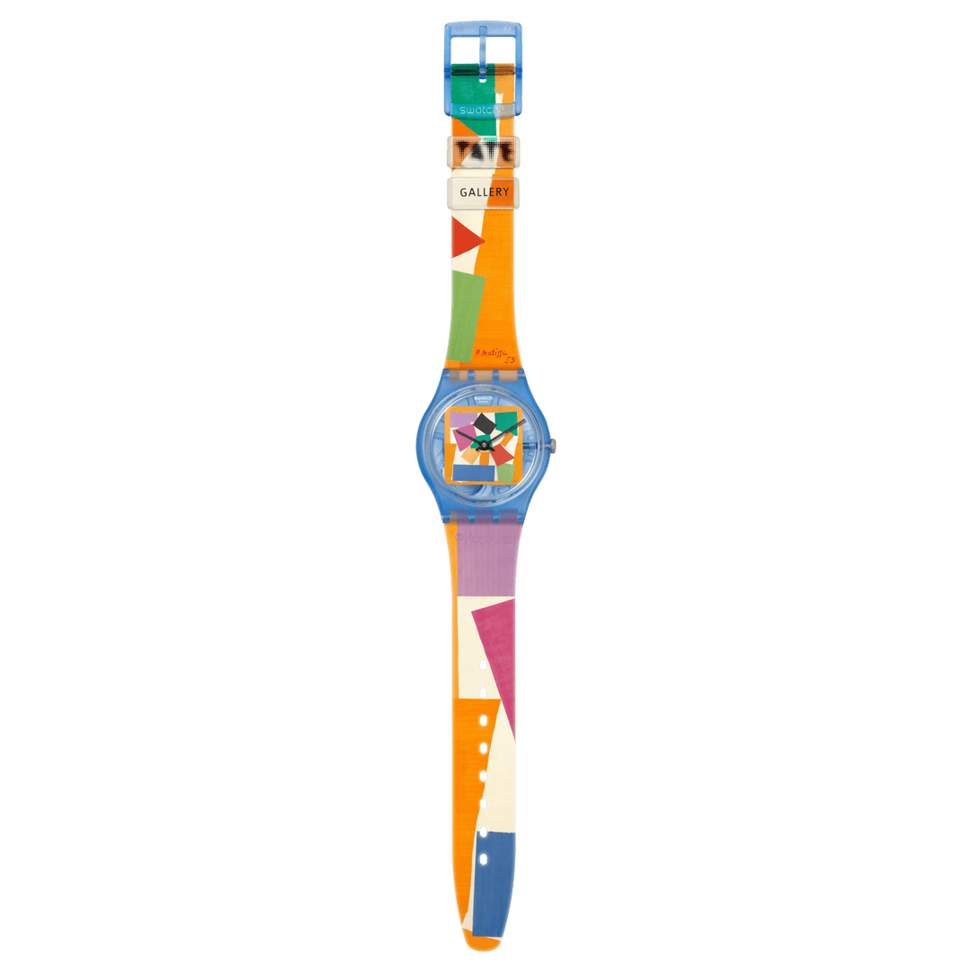 Swatch Matisses Snail Special Edition Tate Gallery Originals Gent 34mm SO28Z127