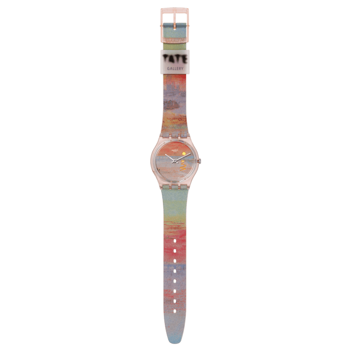 Swatch Turner's Scarlet Sunset Special Edition Tate Tate Gallery Originals Gent 34 mm SO28Z700