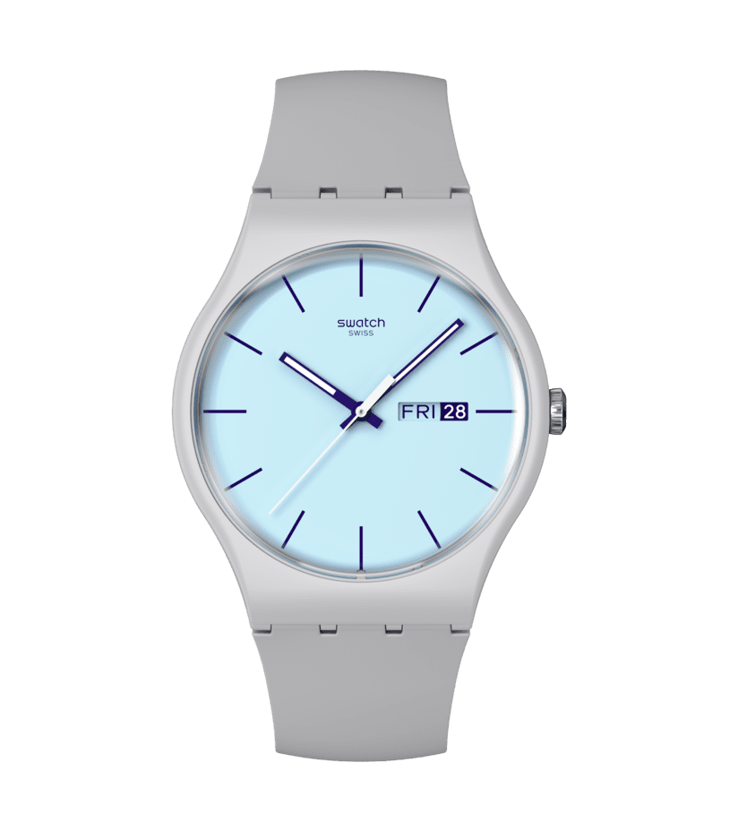 Swatch 시계 BLUEBERRY SKY Originals New Gent 41mm SO29M702