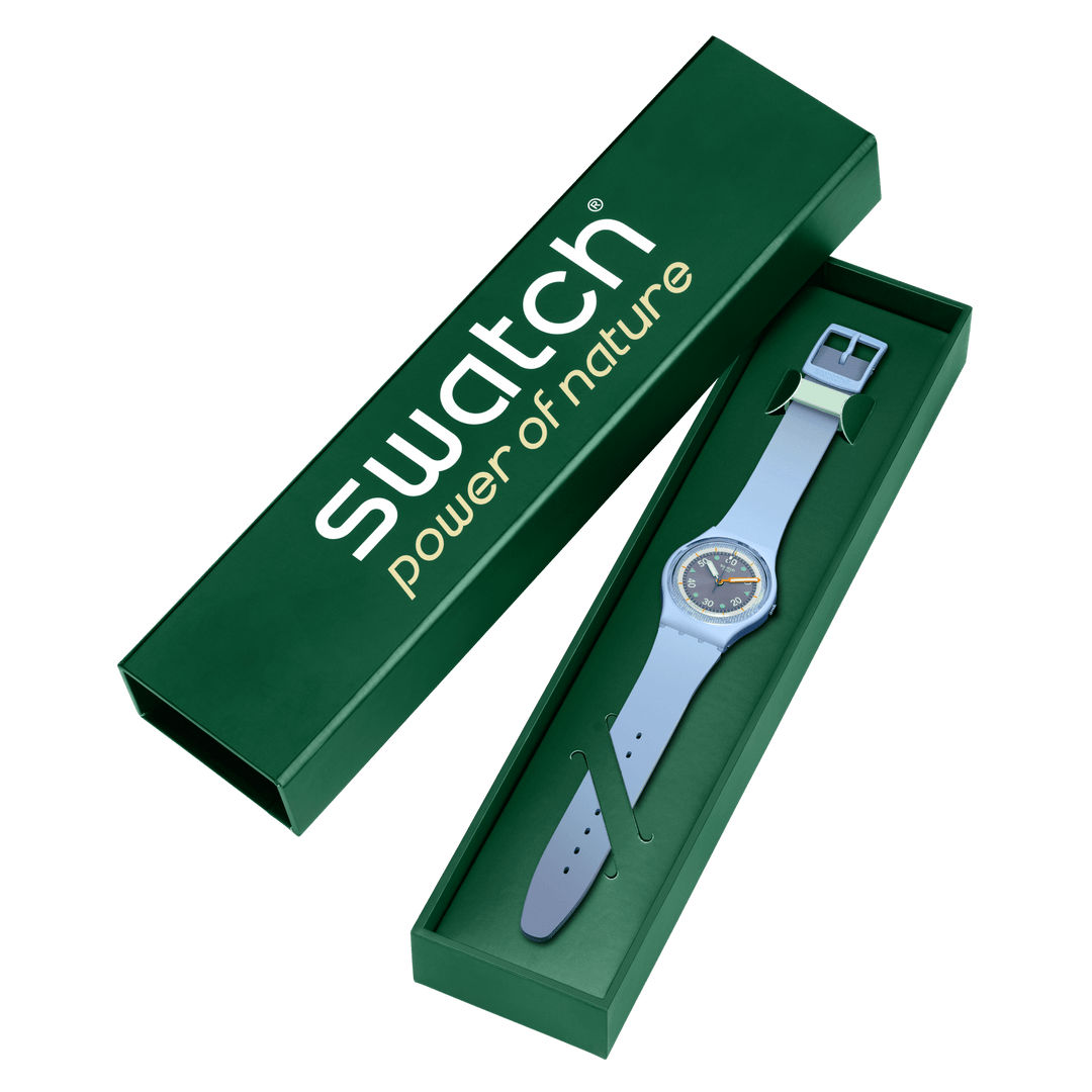 Swatch orologio FROZEN WATERFALL Originals Gent 34mm SO31L100