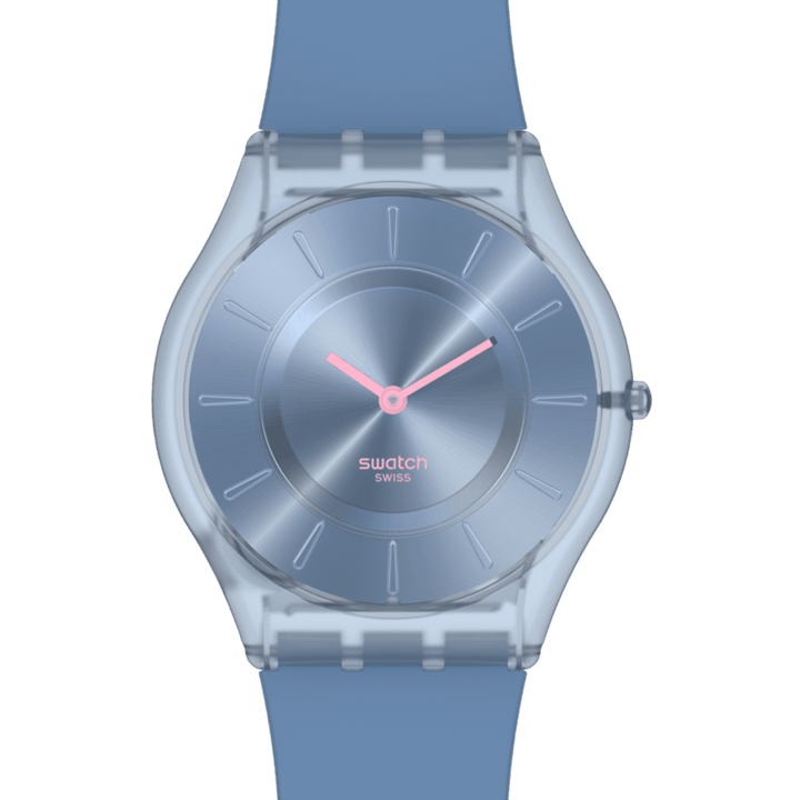 SWatch denim Blue Originals Skin 34mm SS08N100-S14 watch