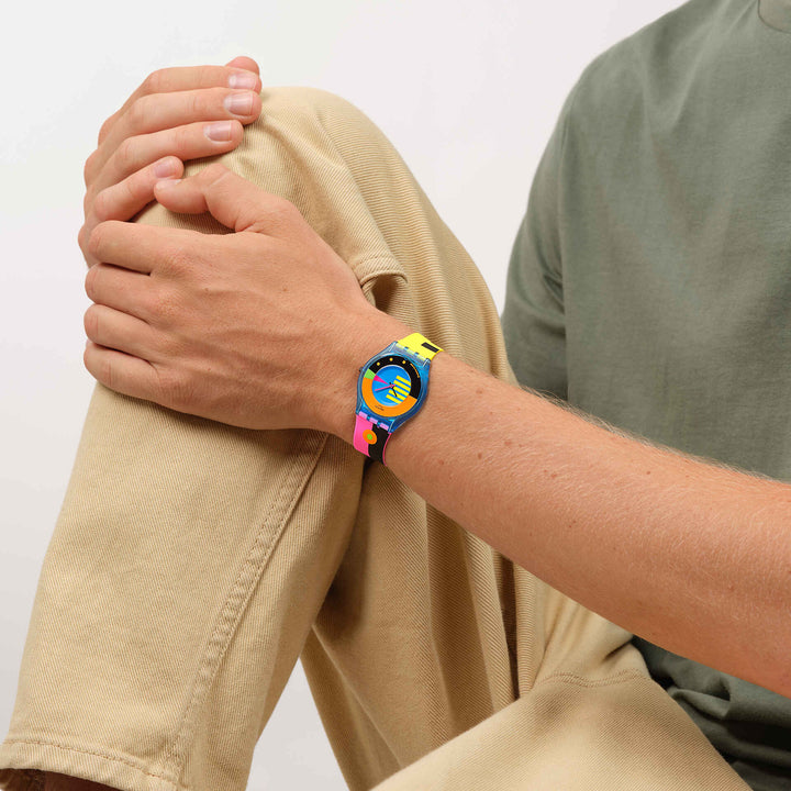 Swatch Flumations Neon Originals Skin 34 mm SS08S101 Watch