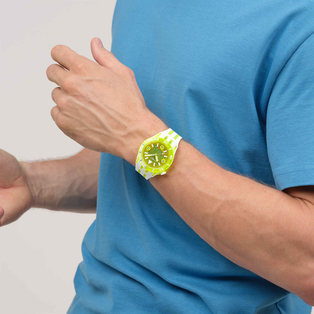 Swatch watch SCUBAQUA EGG YOLK 44mm SSCU09J100