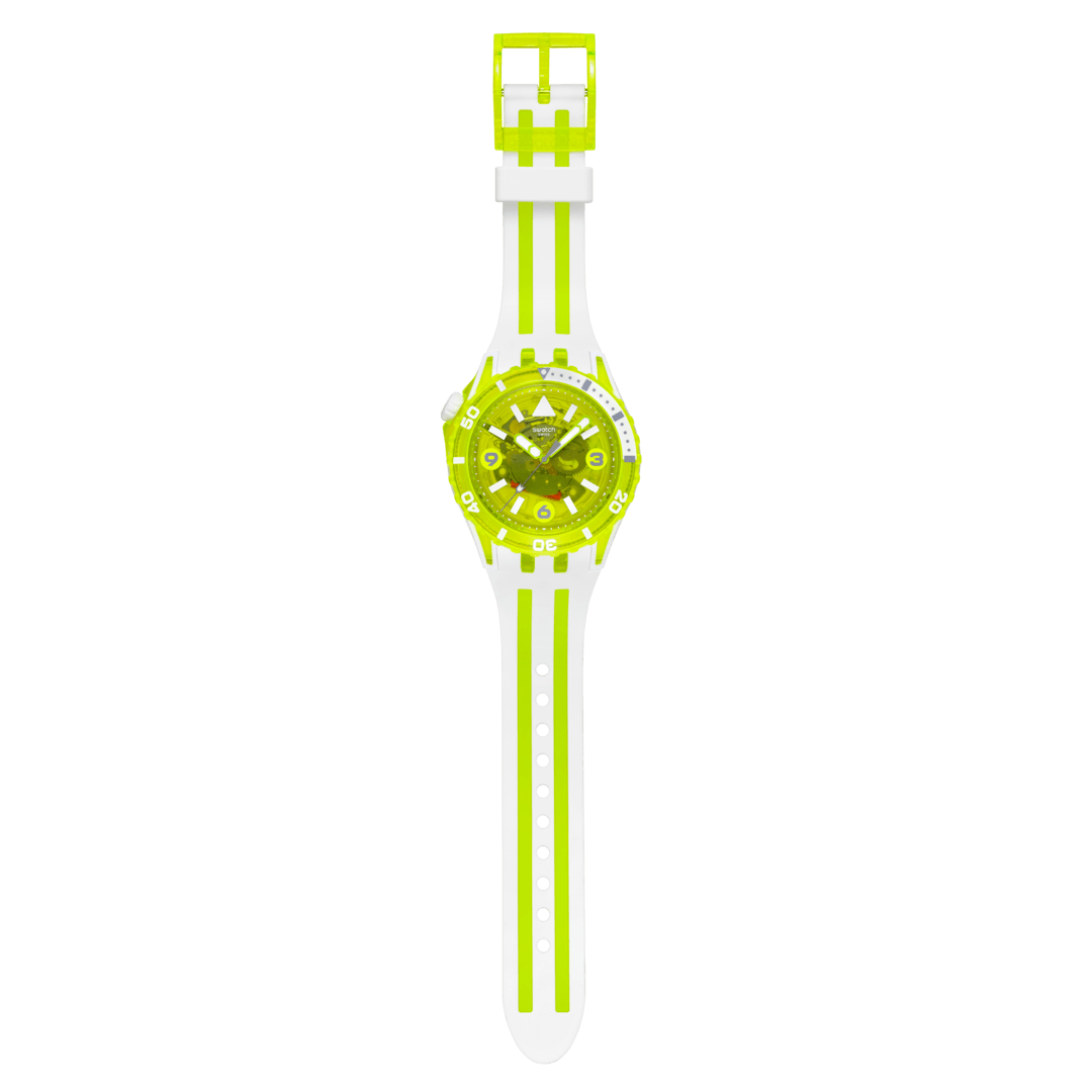 Swatch watch SCUBAQUA EGG YOLK 44mm SSCU09J100
