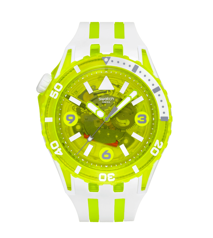 Swatch watch SCUBAQUA EGG YOLK 44mm SSCU09J100