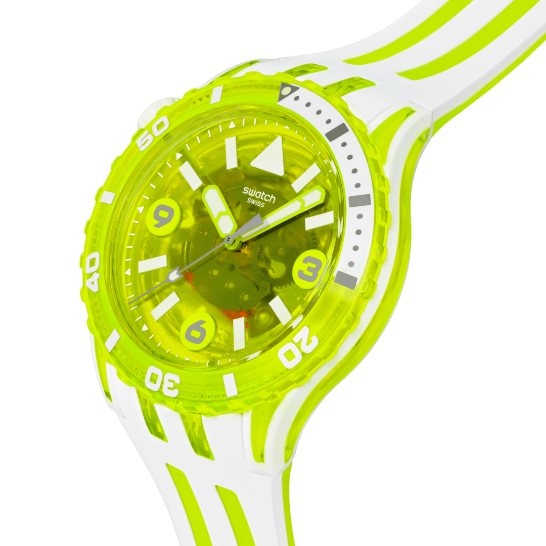 Swatch watch SCUBAQUA EGG YOLK 44mm SSCU09J100