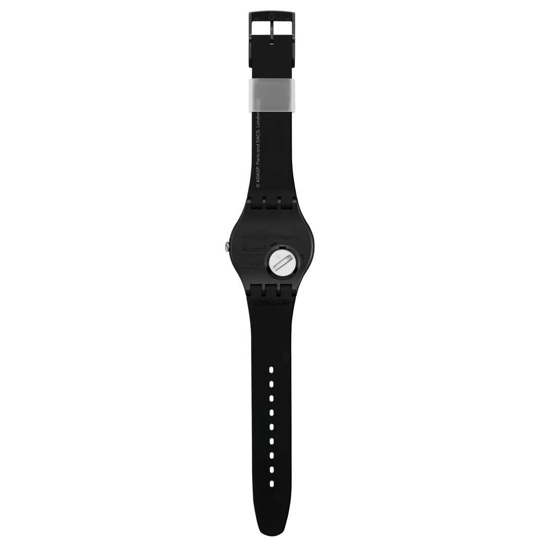 Swatch घड़ी LEGER'S TWO महिला होल्डिंग फ्लावर्स विशेष संस्करण TATE गैलरी मूल नई Gent 41mm SUOZ363