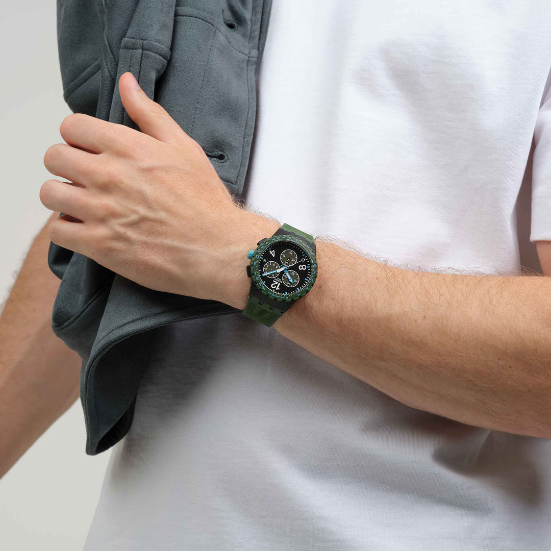 Swatch Olive Rush Originals Chrono 42mm Susb421 watch