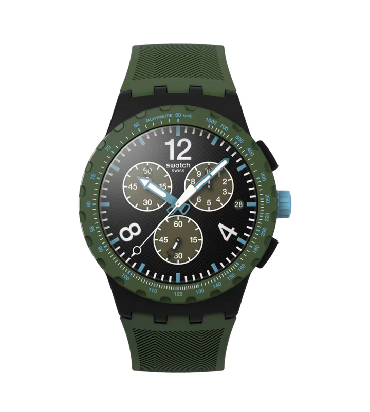 Swatch Olive Rush Originals Chrono 42mm Susb421 watch