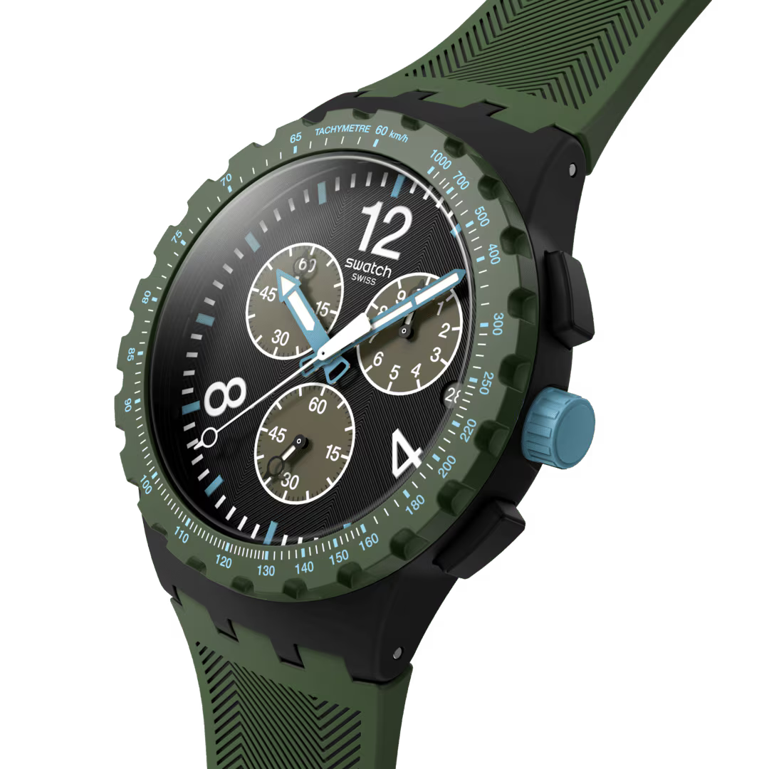 Swatch Olive Rush Originals Chrono 42mm Susb421 watch