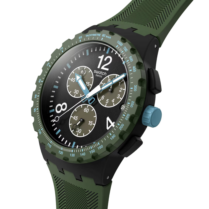 Swatch Olive Rush Originals Chrono 42mm Susb421 watch