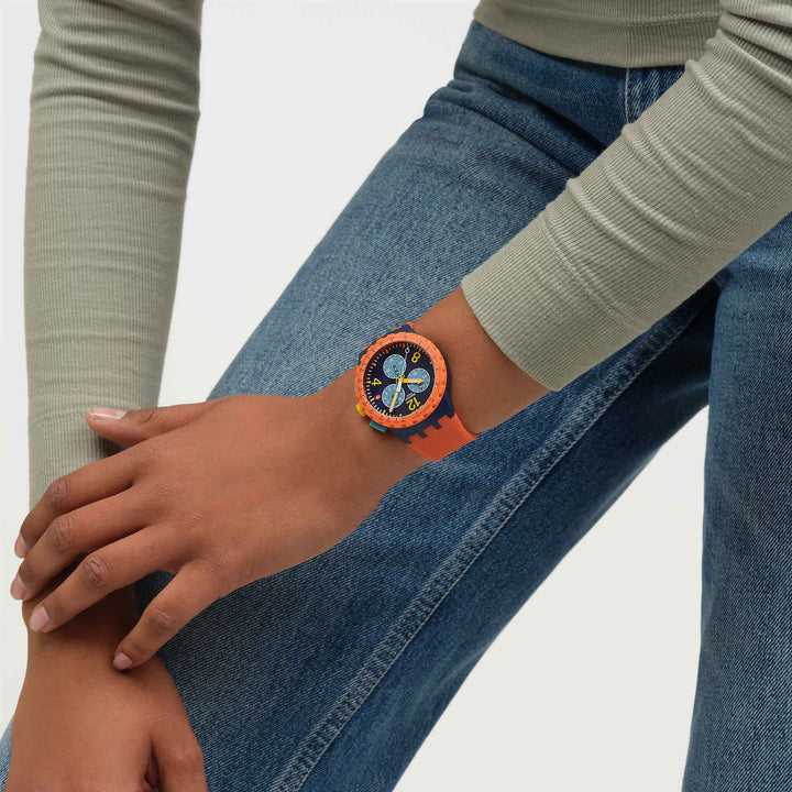 Swatch Camo Flash Originals Chrono 42mm Susi400 watch