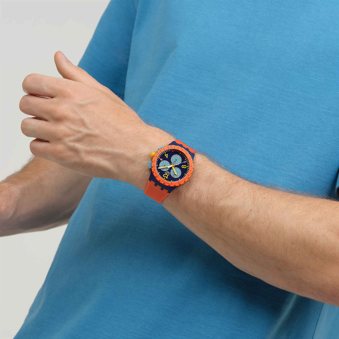 Swatch Camo Flash Originals Chrono 42mm Susi400 watch