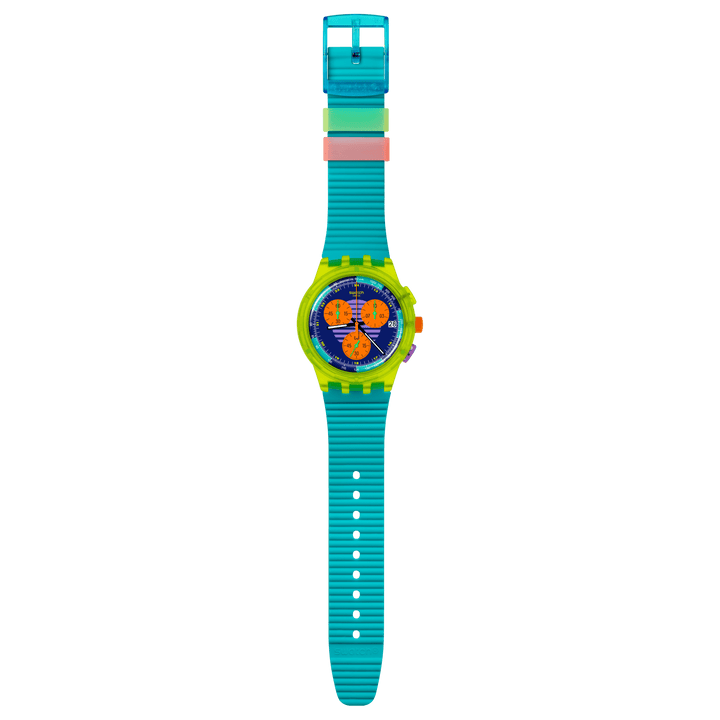 Reloj Swatch NEON WAVE Originals Chrono 42mm SUSJ404